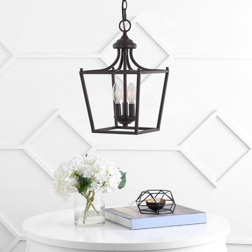 Camden Iron Classic Midcentury Pendant Lantern - JONATHAN Y